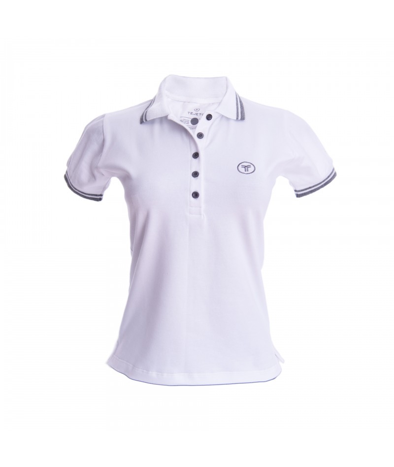Women's Slim Fit Solid Polo Shirt - 13