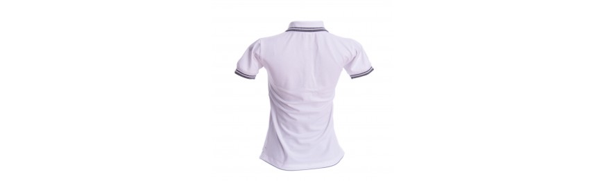 Camiseta Polo Mujer Slim Fit Solid - 14