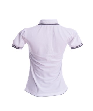 Women's Slim Fit Solid Polo Shirt - 14