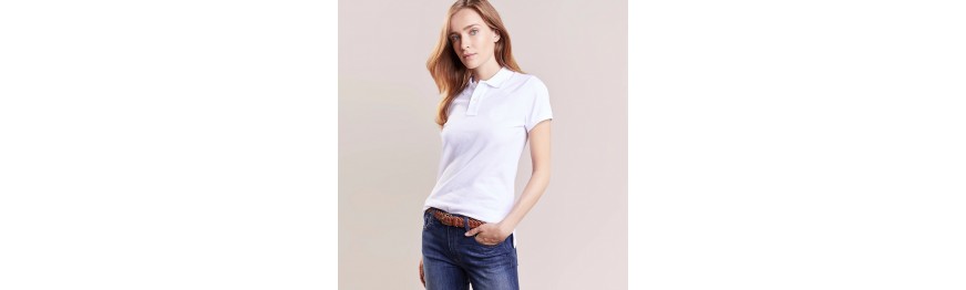 Women's Slim Fit Solid Polo Shirt - 3