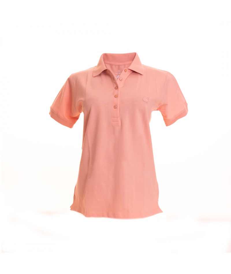 Camiseta Polo Mujer Slim Fit Solid - 23