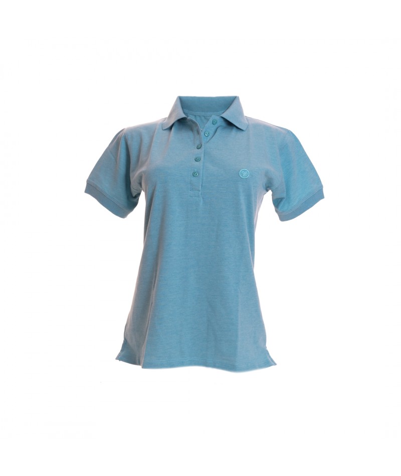 Women's Slim Fit Solid Polo Shirt - 35