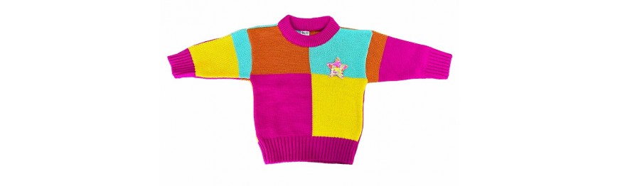 copy of Girls' zebra sweater - 1