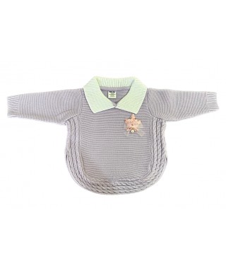 Girls' pompons sweater - 6