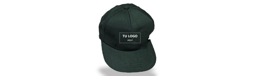 Verde botella cap with your logo