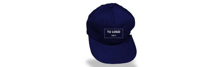 Azul marino cap with your logo