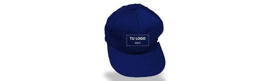 Azul rey cap with your logo