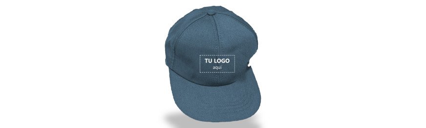 Gorra Celeste con tu logo bordado