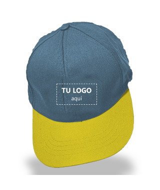 Two-tone Celeste cap