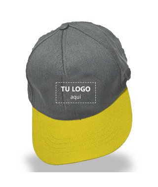 Two-tone Gris cap