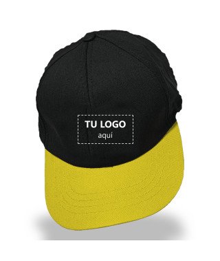 Two-tone Negro cap