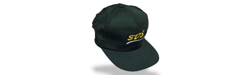 Custom cap, side view